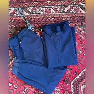 Figs Navy Scrub Set.